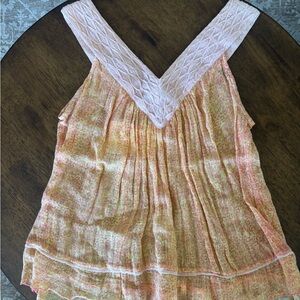 Poupette St. Barth Pink and Orange shirt